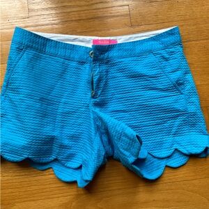 Lilly Pulitzer Cumulus Blue Buttercup Short